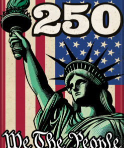 Ata-Boy 250th  We The People Liberty 2.5" x 3.5" Magnet for Refrigerators