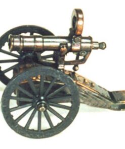 GATLING GUN BRONZE DIE CAST METAL COLLECTIBLE PENCIL SHARPENER NEW / BOX