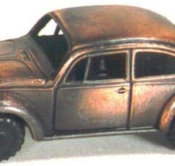 VOLKSWAGEN BEETLE BRONZE DIE CAST METAL COLLECTIBLE PENCIL SHARPENER NEW