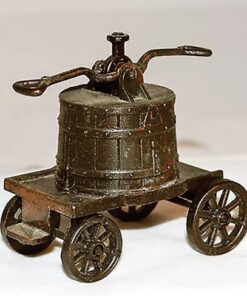 HAND WATER PUMP BRONZE DIE CAST METAL COLLECTIBLE PENCIL SHARPENER NEW / BOX