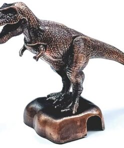 T-REX TYRANNOSAURUS BRONZE DIE CAST METAL COLLECTIBLE PENCIL SHARPENER NEW / BOX