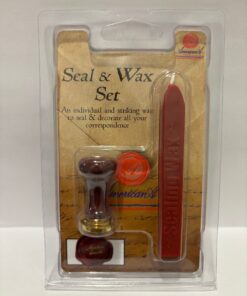 LINCOLN SEAL & WAX SET STAMP KIT