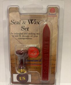 US SEAL & WAX SET STAMP KIT