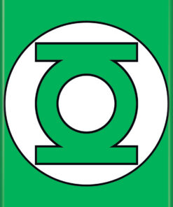 ATA-BOY REFRIGERATOR MAGNET 2.5” X 3.5” GREEN LANTERN LOGO DC NEW